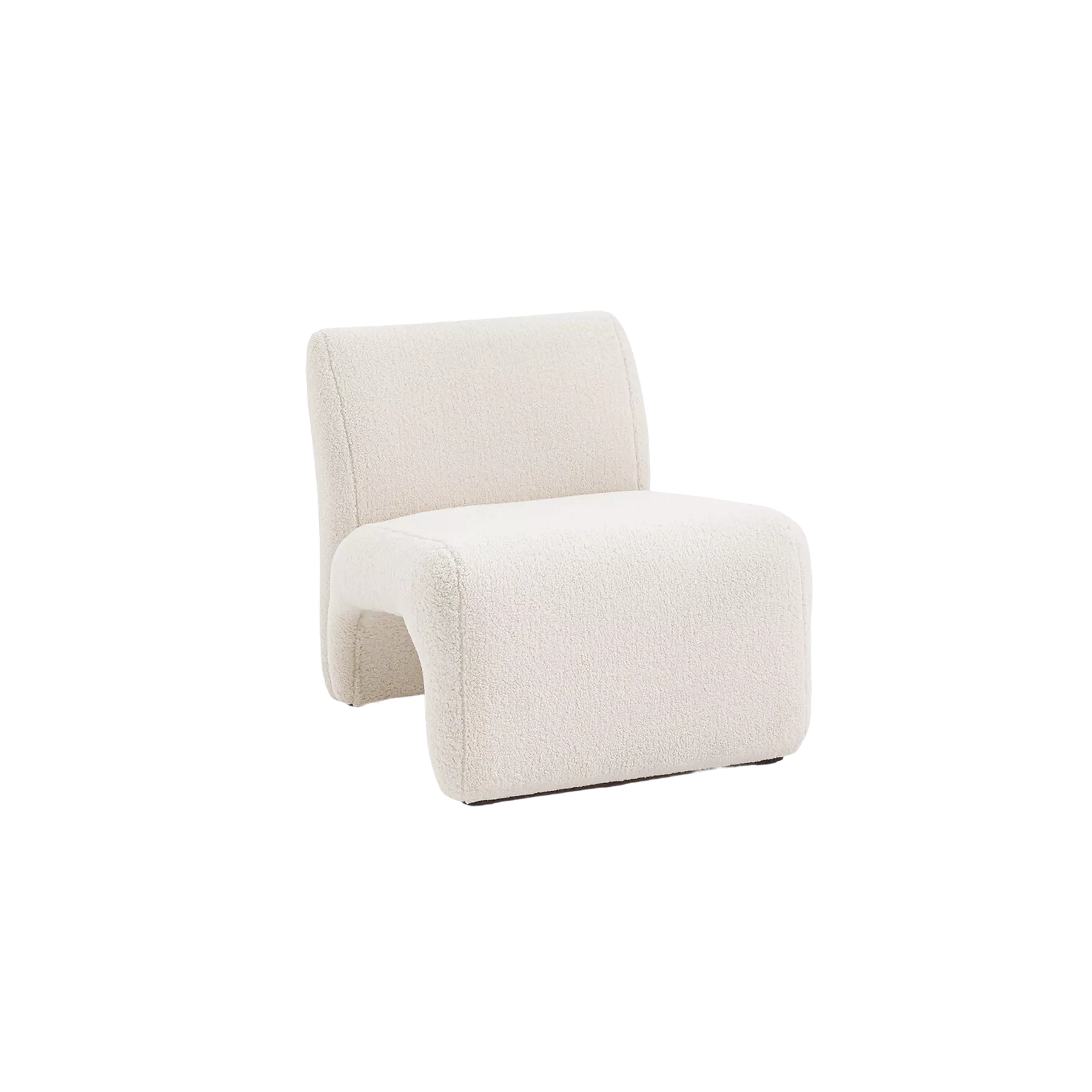 Chaise en cuir noir avec rembourrage en mousse et pieds en acier inoxydable