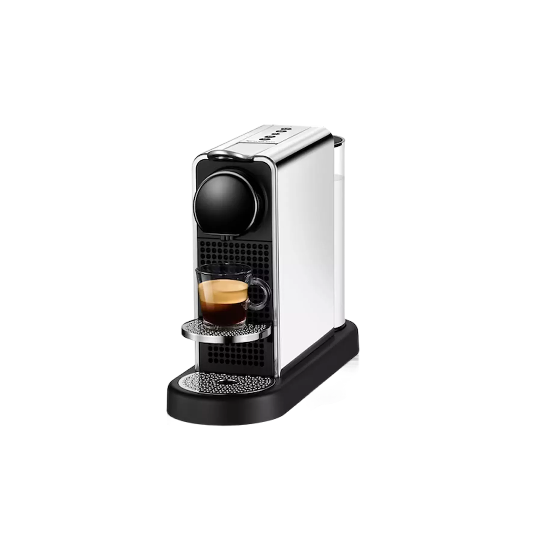 Robot culinaire multifonction haut de gamme en acier inoxydable brossé avec bol en verre trempé. Ses lignes épurées et sa technologie avancée en font l'allié indispensable des cuisiniers exigeants cherchant performance et design.
